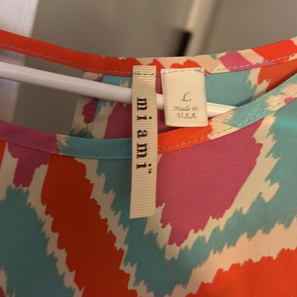 Multi color blouse size L - Picture 2 of 3